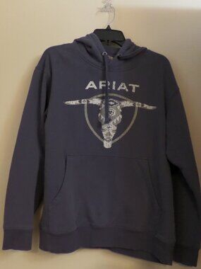 Ariat Men’s Southwestern Longhorn Hoodie – Size M